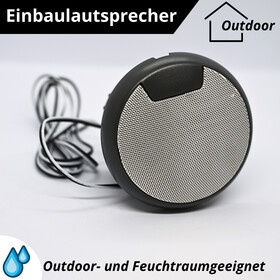 Einbaulautsprecher Outdoor- u. Feuchtraumgeeignet,...