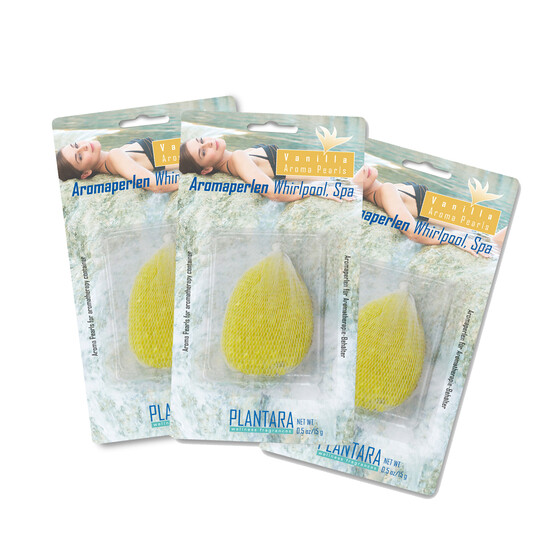 3er-Set Whirlpool Aromatherapie Duftperlen Vanilla, Vanille