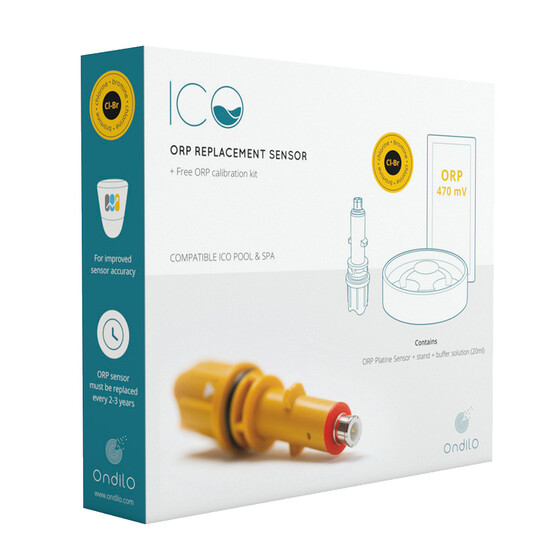 Ondilo ICO Ersatz-Redox-Sensor &ndash; Orangener Desinfektions-Sensor ICO Wassertester