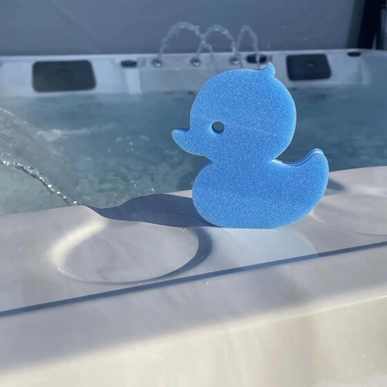 Billy Clean &ndash; Schwimmender Schmutz absorbierender Schwamm fr Whirlpool und Pool