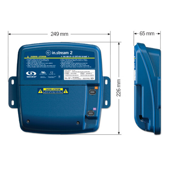 Gecko Soundsystem in.stream 2 Mid-Version Audiosystem fr Whirlpool und Spa